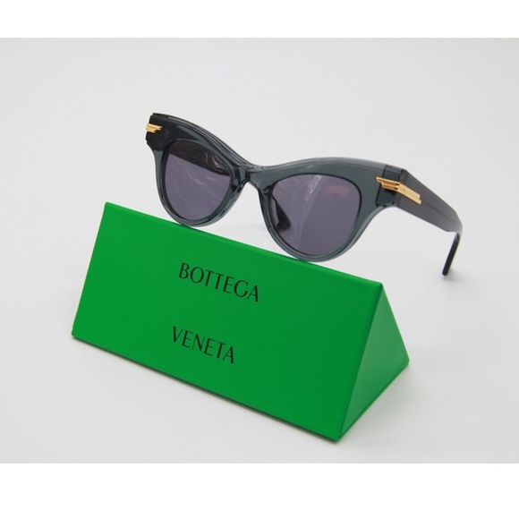 NEW BV1004S 001 BOTTEGA VENETA SUNGLASSES BV 1004S GREY